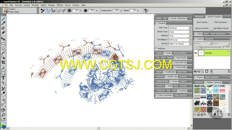 Painter X3先进绘画技术视频教程的图片5