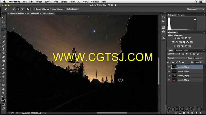 Photoshop夜景特效制作训练视频教程的图片3