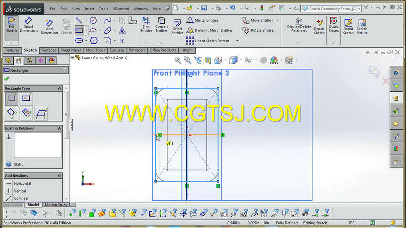 SolidWorks组建建模草图制作视频教程的图片4