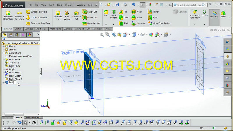 SolidWorks组建建模草图制作视频教程的图片5