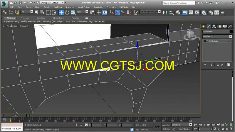 3dsMax次世代游戏武器制作视频教程的图片1