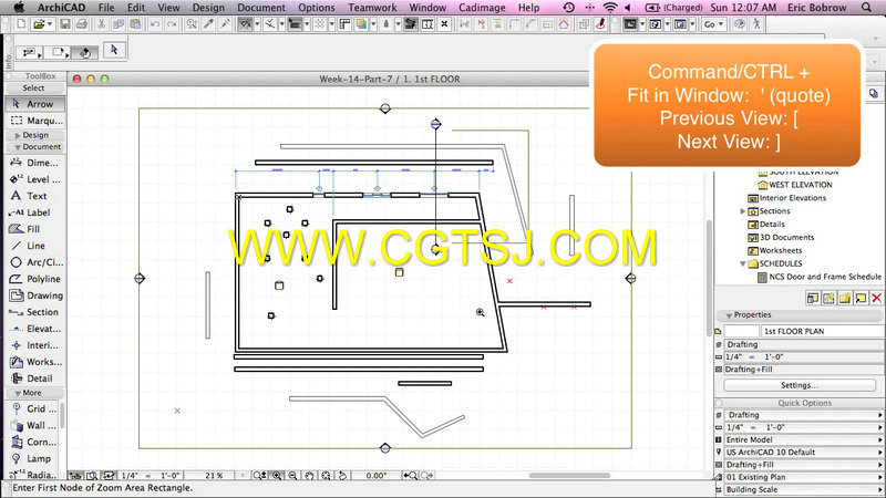 ArchiCAD建筑设计实例训练视频教程的图片3