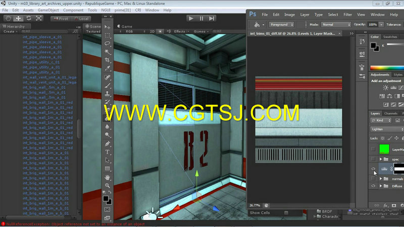 3dsMax与Unity高端游戏实例制作视频教程的图片3
