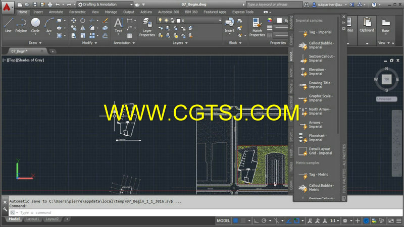 AutoCAD工具面板使用技术视频教程的图片3