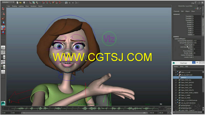 Maya角色动作模拟动画设计训练视频教程的图片2