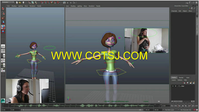 Maya角色动作模拟动画设计训练视频教程的图片3