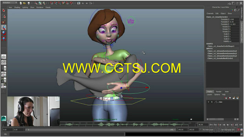 Maya角色动作模拟动画设计训练视频教程的图片4