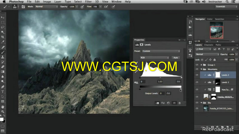 Photoshop绿屏摄影合成技术视频教程的图片5