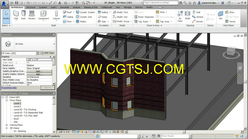 Revit建筑模板制作训练视频教程的图片3