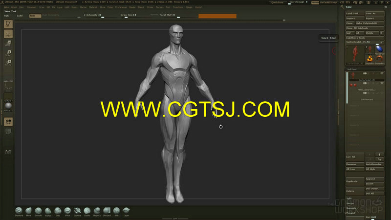 ZBrush角色设计先进技术视频教程的图片5