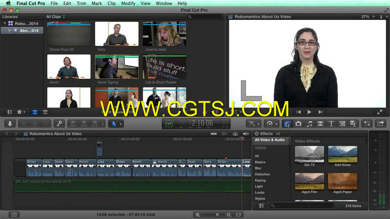 Final Cut Pro X专业级剪辑基础训练视频教程的图片1