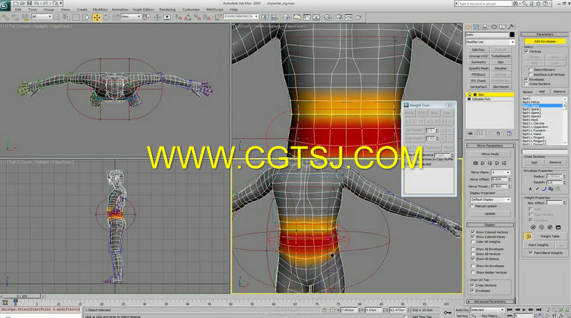 3dsMax人物角色骨骼技术训练视频教程的图片5