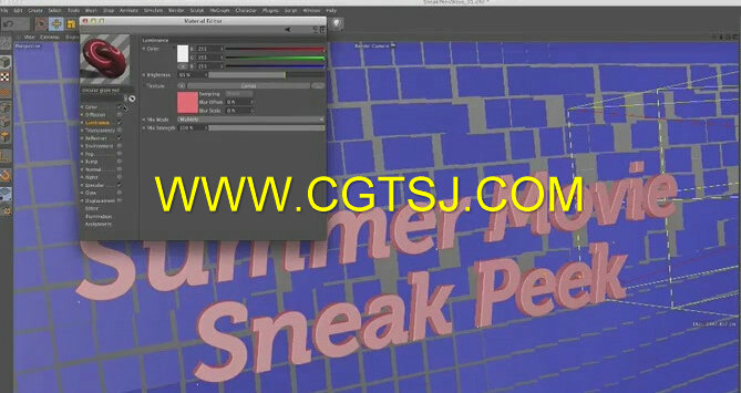 C4D与AE电影预告片栏目制作视频教程的图片2