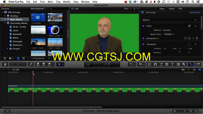Final Cut Pro X剪辑技能训练视频教程的图片1