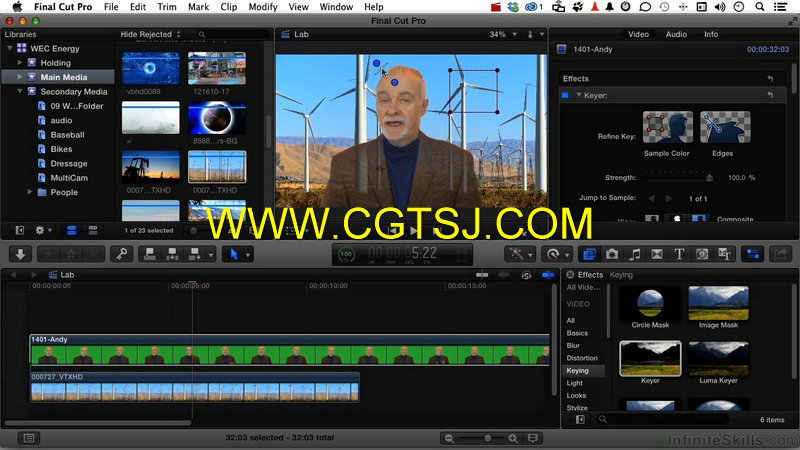 Final Cut Pro X剪辑技能训练视频教程的图片2