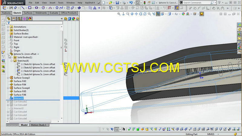 Solidworks苹果Iphone手机产品设计视频教程的图片4