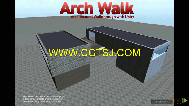 Unity游戏中建筑场景设计视频教程的图片2
