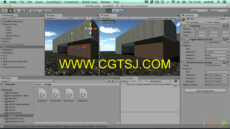Unity游戏中建筑场景设计视频教程的图片4
