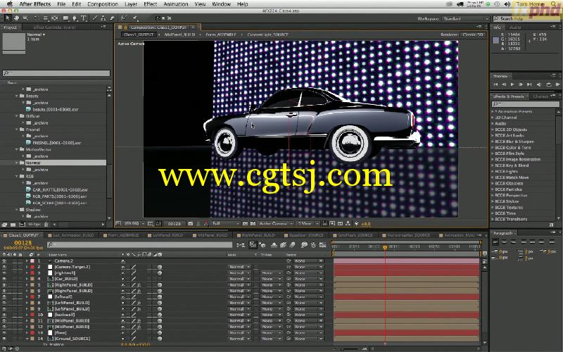 AE汽车广告影视级合成特效综合实例视频教程的图片9