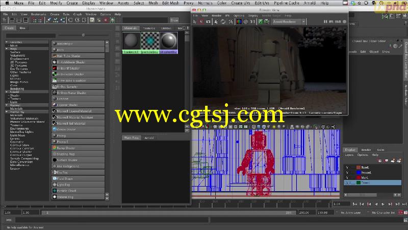 Arnold影视级真实渲染技术训练视频教程的图片13