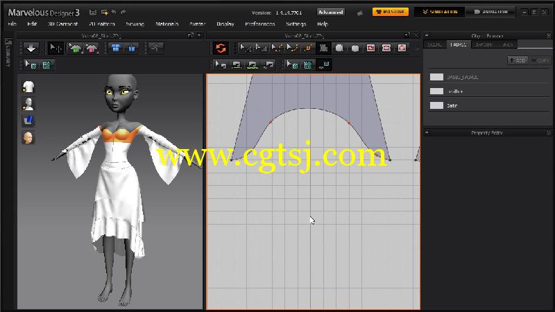 Marvelous Designer服装仿真设计训练视频教程的图片5
