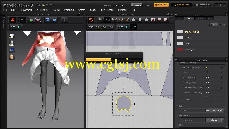 Marvelous Designer服装仿真设计训练视频教程的图片6