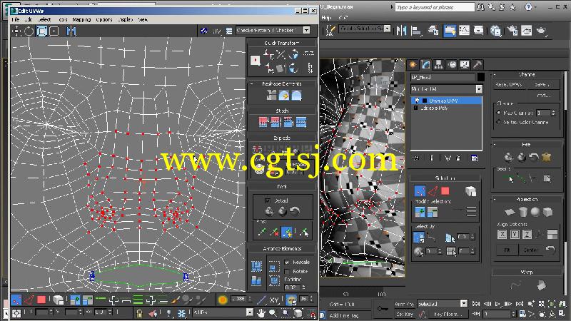 3dsMax游戏角色UV贴图快速入门视频教程的图片5