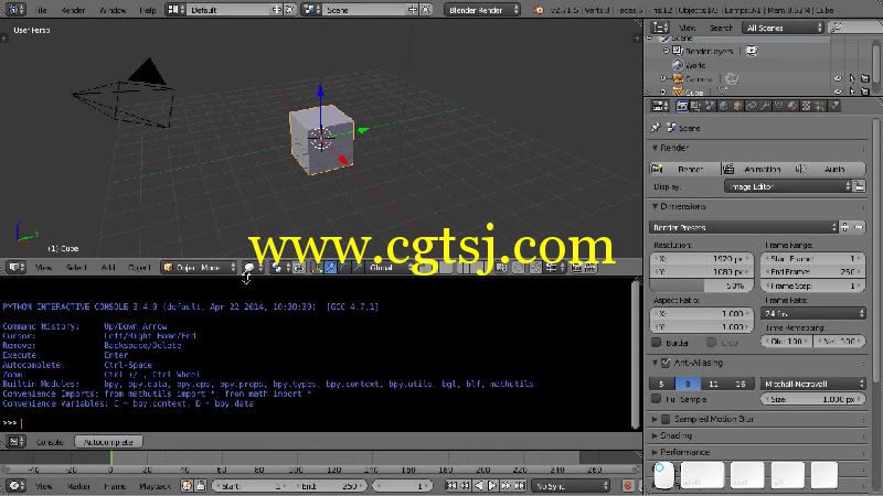 Blender脚本编程技术训练视频教程的图片4