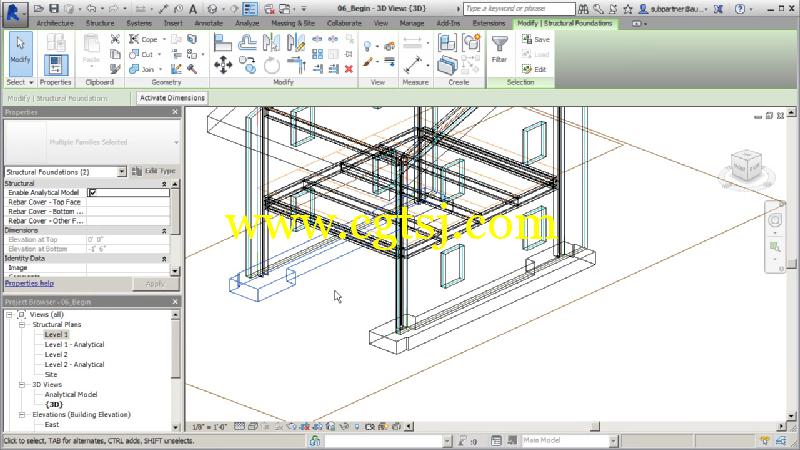 Revit结构分析工具技巧视频教程的图片1