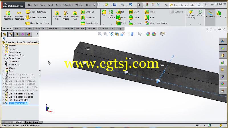 Solidworks风车塔设计训练视频教程的图片3