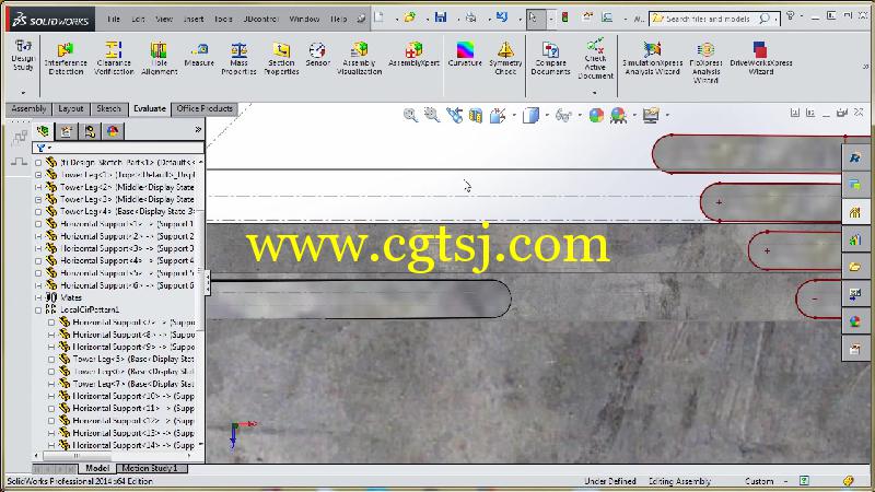 Solidworks风车塔设计训练视频教程的图片4