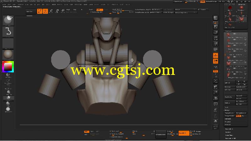 Zbrush游戏电影角色雕刻艺术训练视频教程的图片1