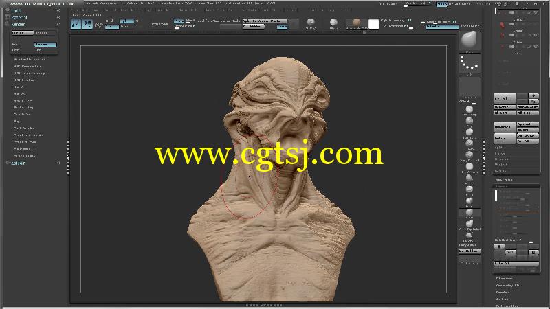 ZBrush高阶雕刻艺术训练视频教程的图片2