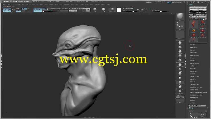 ZBrush高阶雕刻艺术训练视频教程的图片5