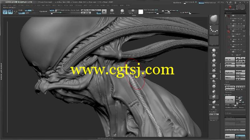 ZBrush高阶雕刻艺术训练视频教程的图片6