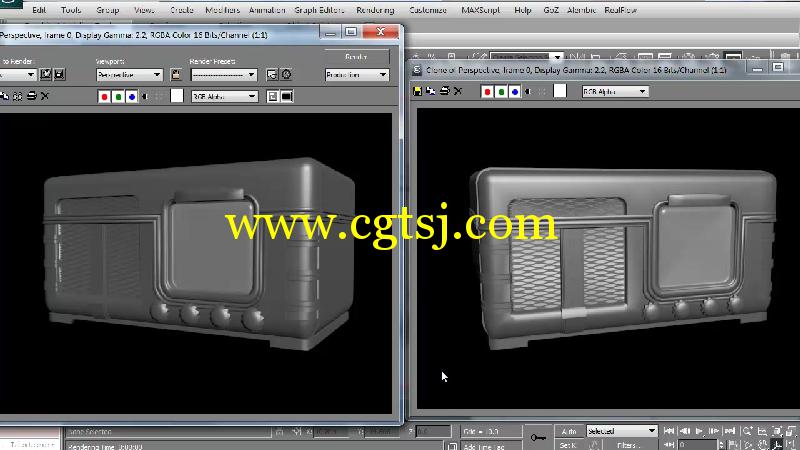 3dsMax收音机建模技术训练视频教程第二季的图片2