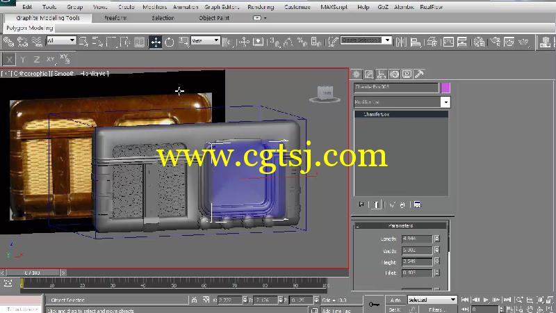 3dsMax收音机建模技术训练视频教程第二季的图片4