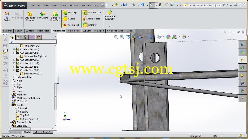 Solidworks风车叶片钣金设计视频教程的图片4