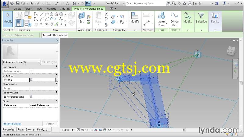 Revit帷幕墙建筑外墙护围制作视频教程的图片3