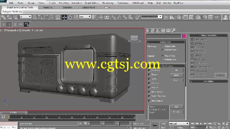 3dsMax收音机建模技术训练视频教程第三季的图片3