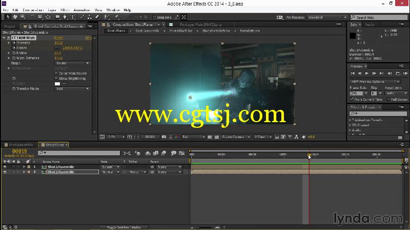 AE激光枪战斗影视特效制作视频教程的图片3