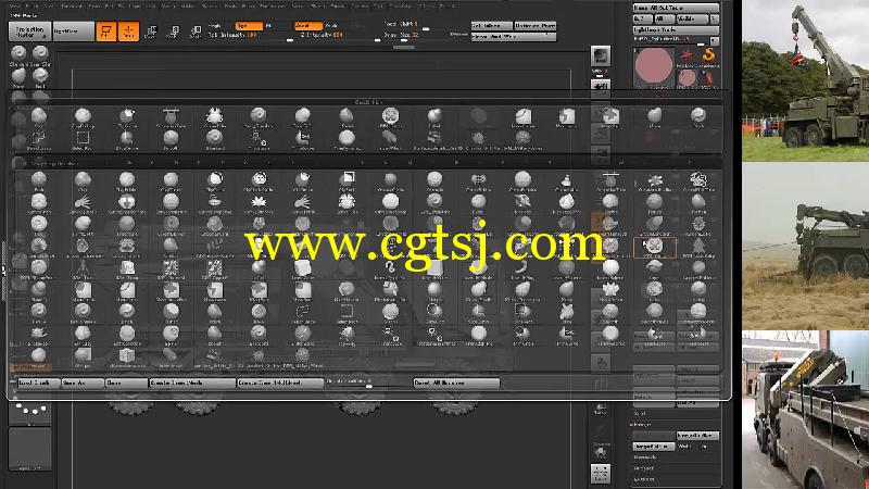 Zbrush擎天柱卡车制作视频教程第二季的图片2