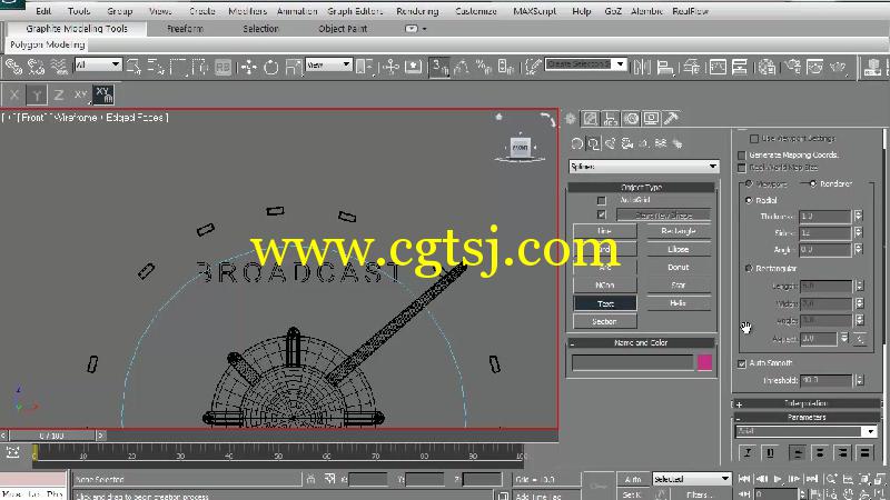 3dsMax收音机建模技术训练视频教程第四季的图片3