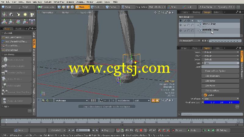 MODO 801角色制作基础入门训练视频教程的图片2