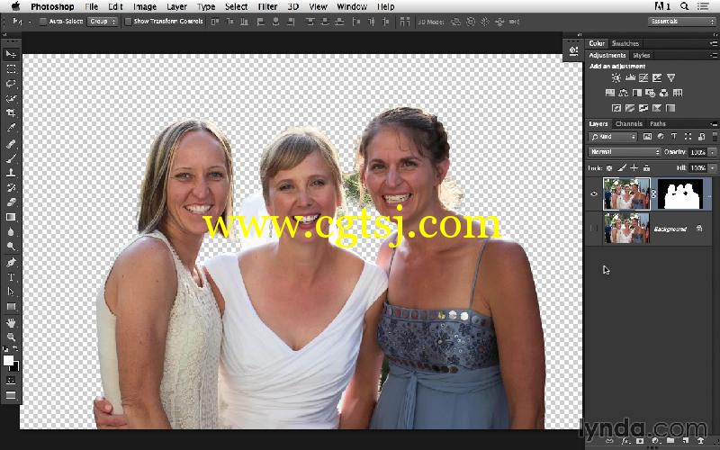 Photoshop人物肖像前景与背景修饰技巧视频教程的图片4