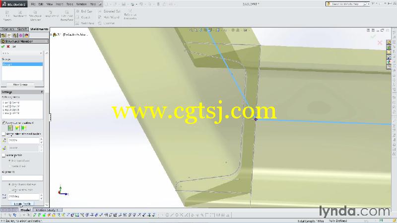 SolidWorks焊接工具集使用技巧视频教程的图片2