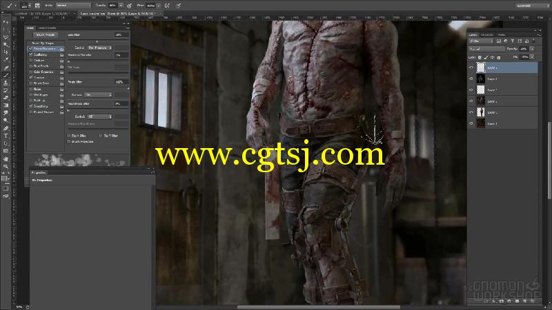 生化僵尸概念艺术制作视频教程的图片4