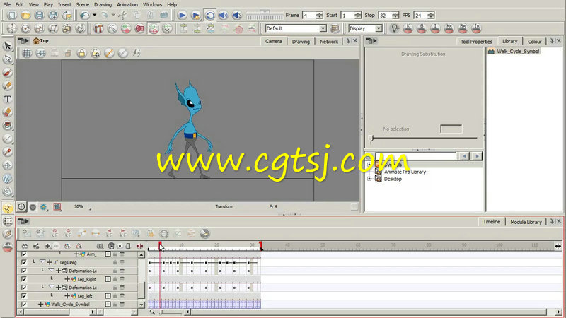 Boom Animate Pro步行周期动画制作视频教程的图片1