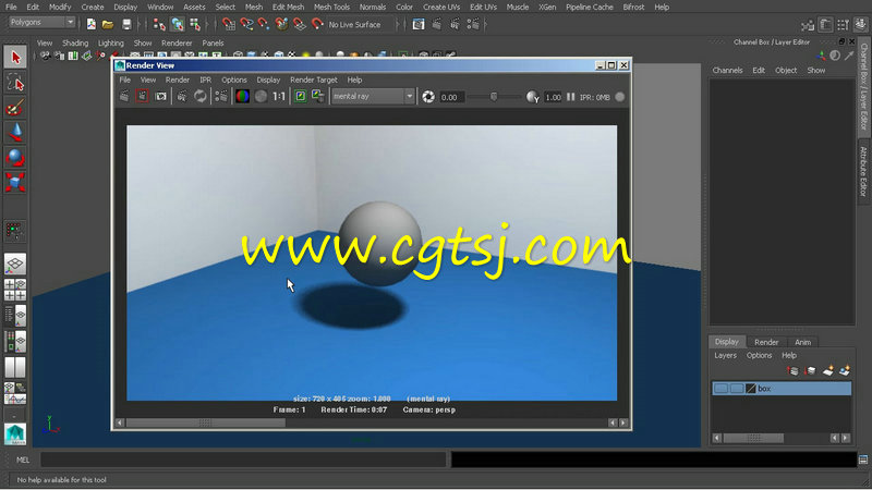 Maya中Mental-ray终极渲染高效技巧视频教程的图片3