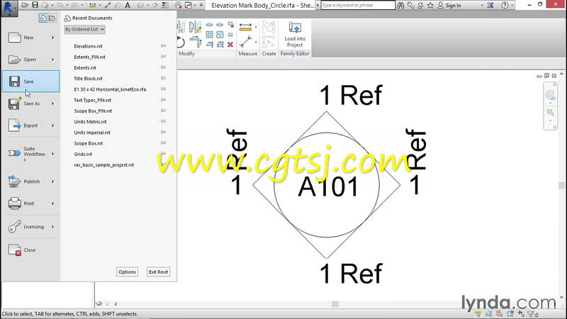 Revit自定义模板制作视频教程的图片1